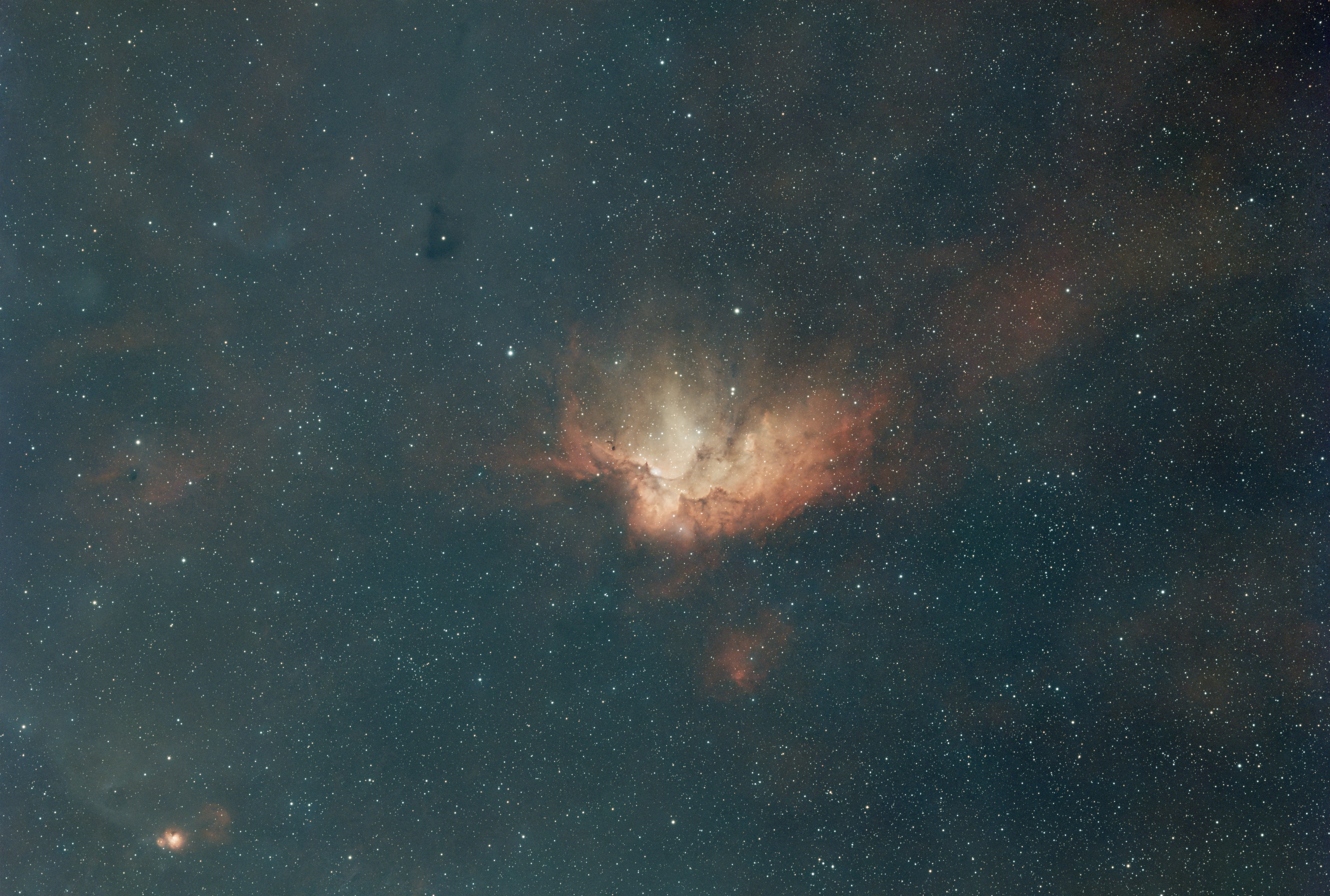 NGC 7380 – Il Mago tra le stelle